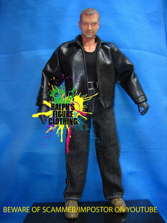 1/6 Black Leather Jacket