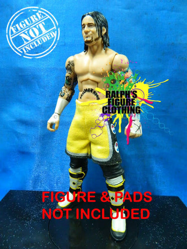 CM Punk Yellow Shorts